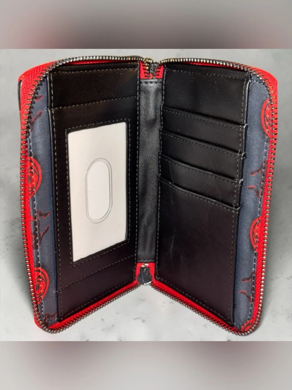 Marvel Loungefly Miles Morales Cosplay Zip Around Wallet